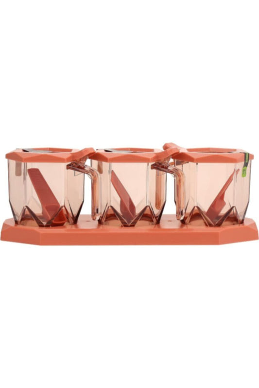 ROYALFORD | 3Pc Spice Jar Set-300ml 1x48 | RF10330