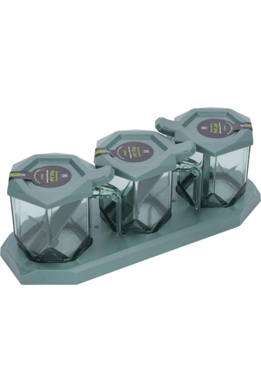 ROYALFORD | 3Pc Spice Jar Set-300ml 1x48 | RF10330