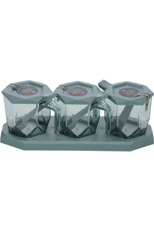 ROYALFORD | 3Pc Spice Jar Set-300ml 1x48 | RF10330