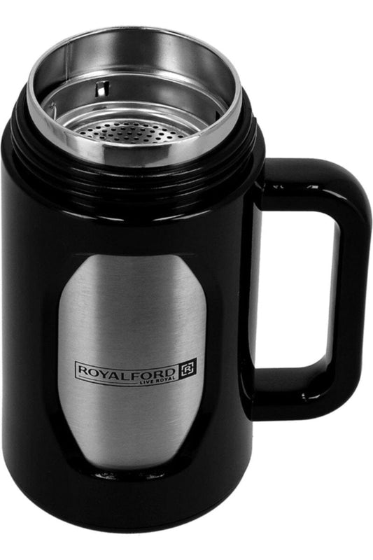 ROYALFORD | 400ML Travel Mug (SS Steel+ABS) 1X24 | RF10085