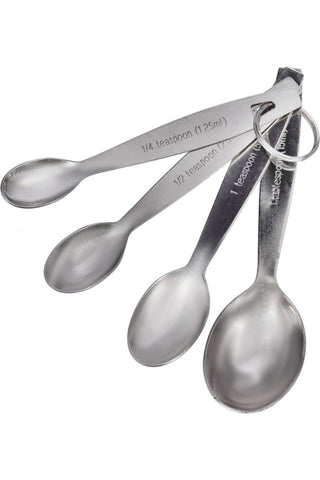 ROYALFORD | 4PC Stainless Steel Measuring Spoon Set 1X192 | RF10064