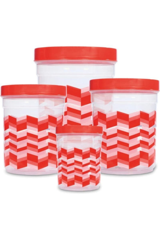 ROYALFORD | 4Pc Plastic ContainerSet (5+1+1.5+2L)1X48 | RF11035