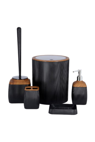 ROYALFORD | 5PC Royal Bath Set-Wooden Design 1X8 | RF10112