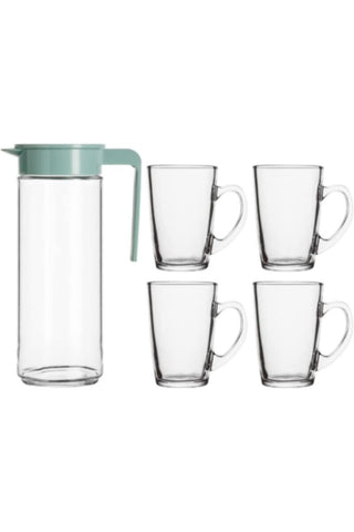 ROYALFORD | 5pc Water Jug Set(1.0L Jug+4Pc Glass) 1X8 | RF11028