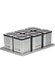 ROYALFORD | 6pc Spice Jar Set with Stand 1X16 | RF10522
