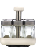 ROYALFORD | 8pc Spice Jar Set with Revol.Stand 1X6 | RF10520