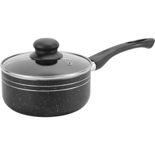ROYALFORD | 9 Piece Non Stick Cookware Set Black | RF11759