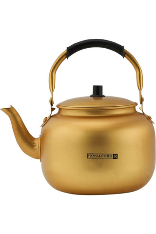 ROYALFORD | Alumin. Golden Tea Kettle 4.0Ltr 1X18 | RF10769