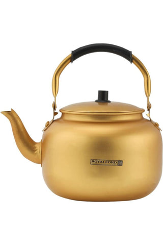 ROYALFORD | Alumin. Golden Tea Kettle 6.0Ltr 1X12 | RF10770