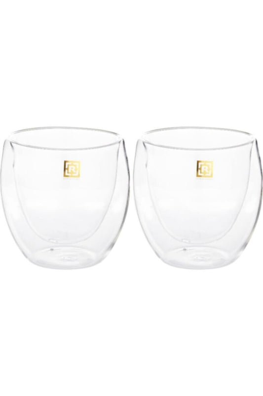 ROYALFORD | BRS 2pc Double Wall Cup Set 250ML 1X24 | RF10525