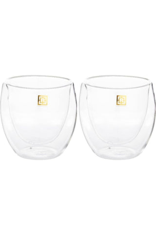 ROYALFORD | BRS 2pc Double Wall Cup Set 250ML 1X24 | RF10525