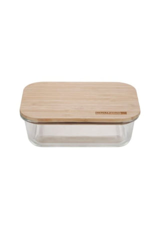 ROYALFORD | Ecodine Rect.Glass Container 1520mL 1X12 | RF10321