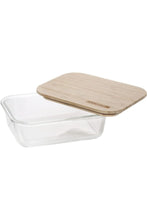 ROYALFORD | Ecodine Rect.Glass Container 640ml 1X24 | RF10319