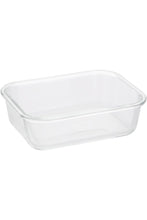 ROYALFORD | Ecodine Rect.Glass Container 640ml 1X24 | RF10319