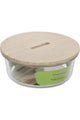 ROYALFORD | Ecodine Round Glass Container 950ml 1X12 | RF10325