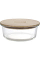 ROYALFORD | Ecodine Round Glass Container 950ml 1X12 | RF10325