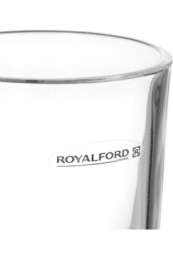 ROYALFORD | Glass Tumbler 6Pcs (9Oz) 1X12 | RF1385-GT6
