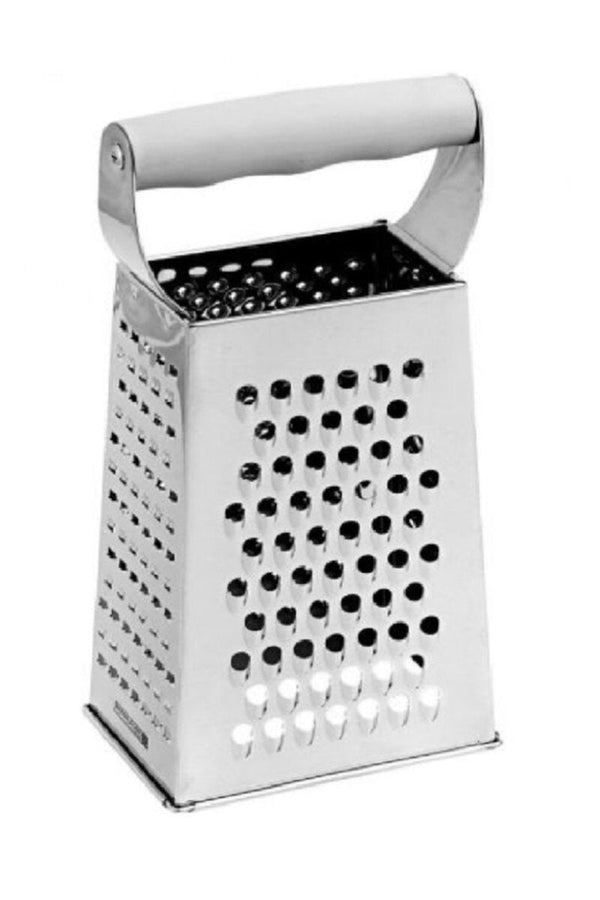 ROYALFORD | Silver Stainless Steel Graters 10" 4 Sides 1X72 | RF1665-G4