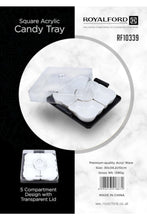 ROYALFORD | Square Acrylic Candy Tray 1X12 | RF10339