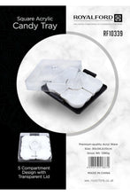 ROYALFORD | Square Acrylic Candy Tray 1X12 | RF10339