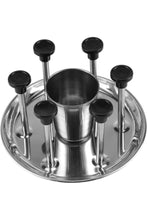 ROYALFORD | SS Glass & Cutlery Holder 1X12 | RF11039