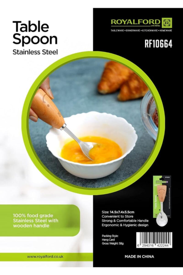 ROYALFORD | Stainless Steel Table Spoon-Smiley 1X100 | RF10664