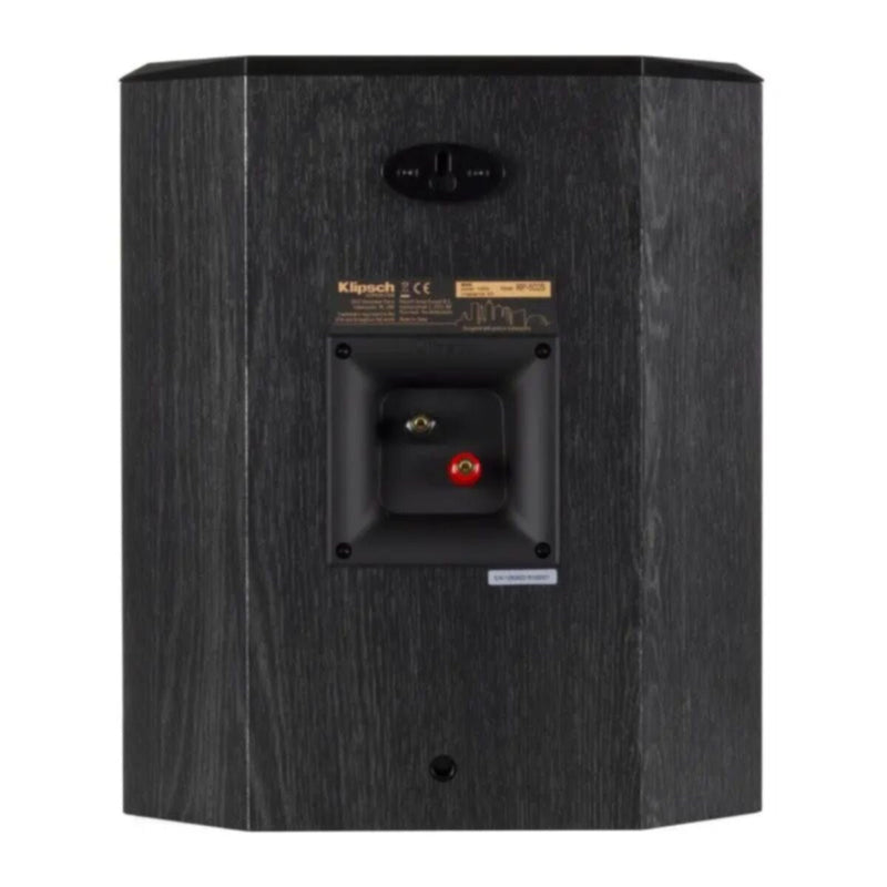 KLIPSCH | Surround Sound Speakers Pair Ebony | RP-502S