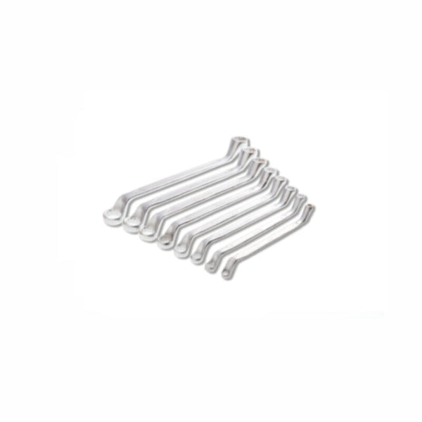 CLARKE | Ring Spanner 8mm x 9mm Chrome Finish with Chrome Vanadium Steel | RS8X9C