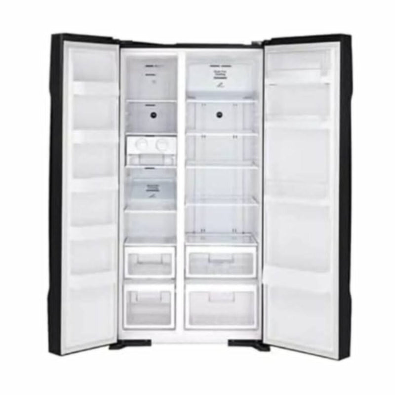 HITACHI | Invertor Series Side by Side Refrigerator 700 Litres Black | RS700PK0GBK