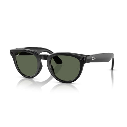 RAYBAN | Meta Smart Glasses Headliner Shiny Black With Green | RW4009FGreen