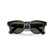 RAYBAN | Meta Smart Glasses Headliner Shiny Black With Green | RW4009FGreen