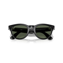 RAYBAN | Meta Smart Glasses Headliner Shiny Black With Green | RW4009FGreen