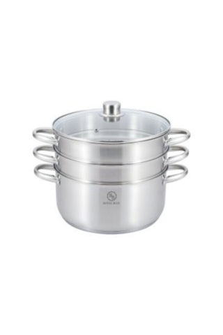 ROYAL BLUE | Steamer 3 Pcs.Set 28 Cm.Regular | RYB103HHL00736