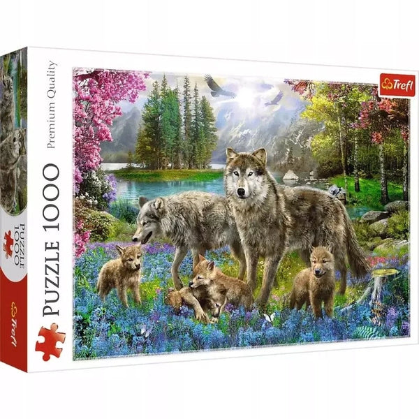 TREFL | Puzzles 1000 Lupine Family | 5900511105582