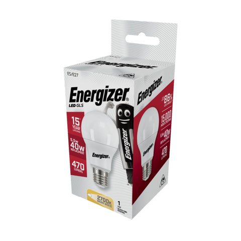 ENERGIZER | Led Gls Life Warm White 15000 Hrs - 5.9 W / E27 | S8859