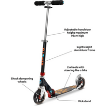 MICRO | Scooter Speed+Pattern Black Sa0121 | 44000121