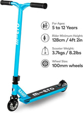MICRO | Mx Ramp Beginner Stunt Scooter Cyan SA0192 | 44000192