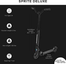 MICRO | Sprite Deluxe Scooter Black SA0200 | 44000200