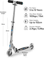 MICRO | Scooter Sprite Silver Matt LED SA0216 | 44000216