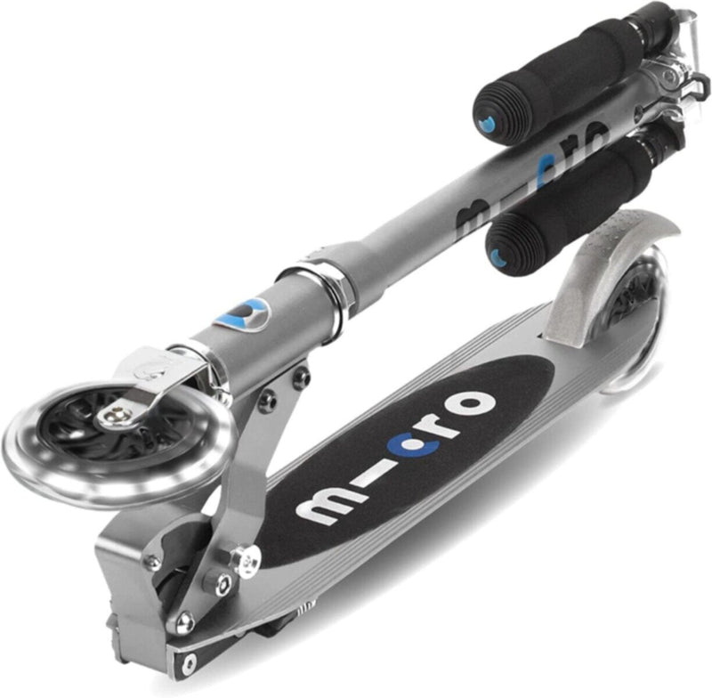 MICRO | Scooter Sprite Silver Matt LED SA0216 | 44000216