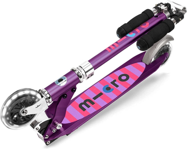 MICRO | Scooter Sprite Purple Stripe LED SA0219 | 44000219