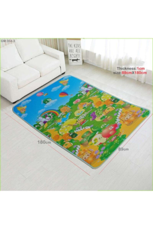 Safety Foam Floor Playmat For Baby 179x90cm | 354-3 Shape 6