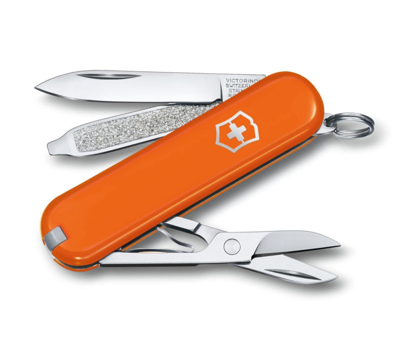 VICTORINOX | Classic SD 7 Functions Small Pocket Knives Mango Tango | 0.6223.83G