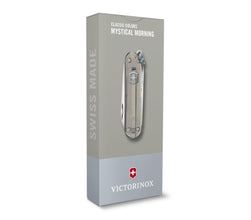 VICTORINOX | Classic SD Transparent 7 Functions Small Pocket Knives Mystical Morning | 0.6223.T31G