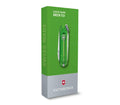 VICTORINOX | Classic SD Transparent 7 Functions Small Pocket Knives Green | 0.6223.T41G