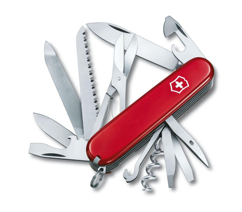 VICTORINOX | Swiss Army Medium Pocket Knives with 21 Functions Ranger Red | 1.3763