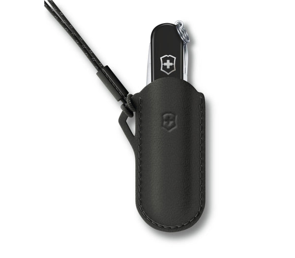 VICTORINOX | Leather Pouch for Swiss Knifes Dark Illusion | 4.0670.3
