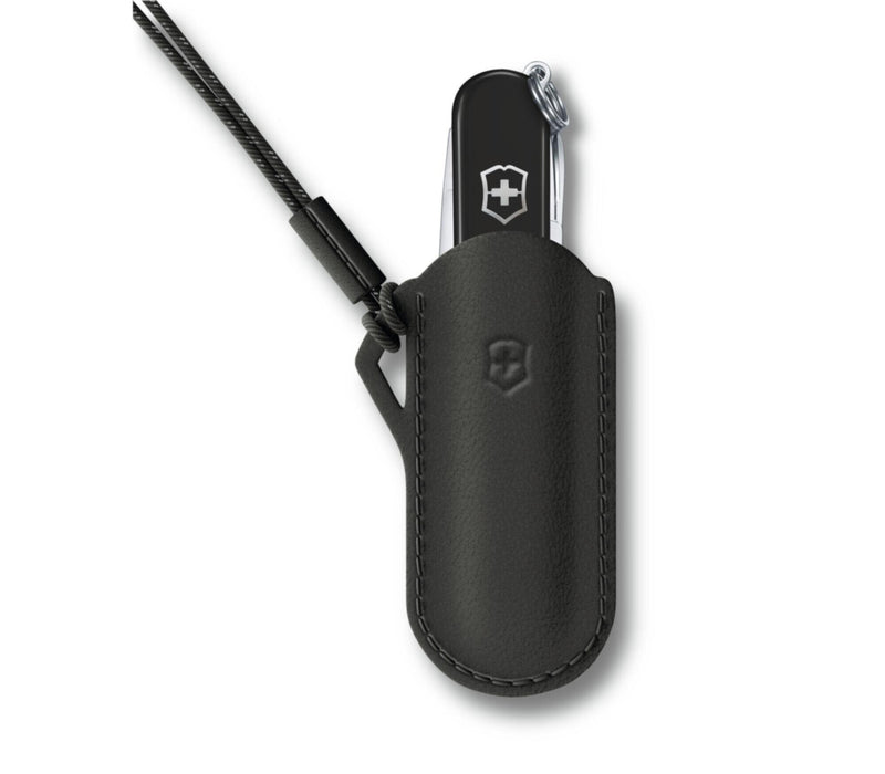 VICTORINOX | Leather Pouch for Swiss Knifes Dark Illusion | 4.0670.3