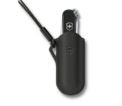 VICTORINOX | Leather Pouch for Swiss Knifes Dark Illusion | 4.0670.3