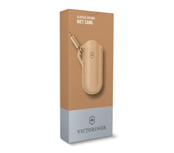 VICTORINOX | Leather Pouch for Swiss Knifes Wet Sand | 4.0670.49